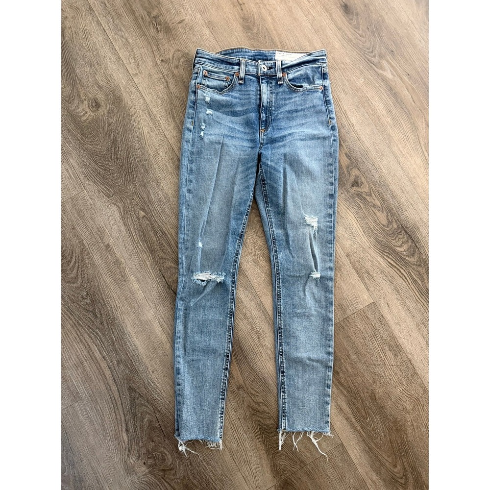 Rag & Bone Nina High Rise Ankle Skinny Jeans